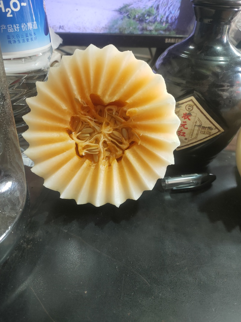 小白瓜白皮红肉，天鹅蛋甜瓜软糯香甜，龚垒代发货，电商货