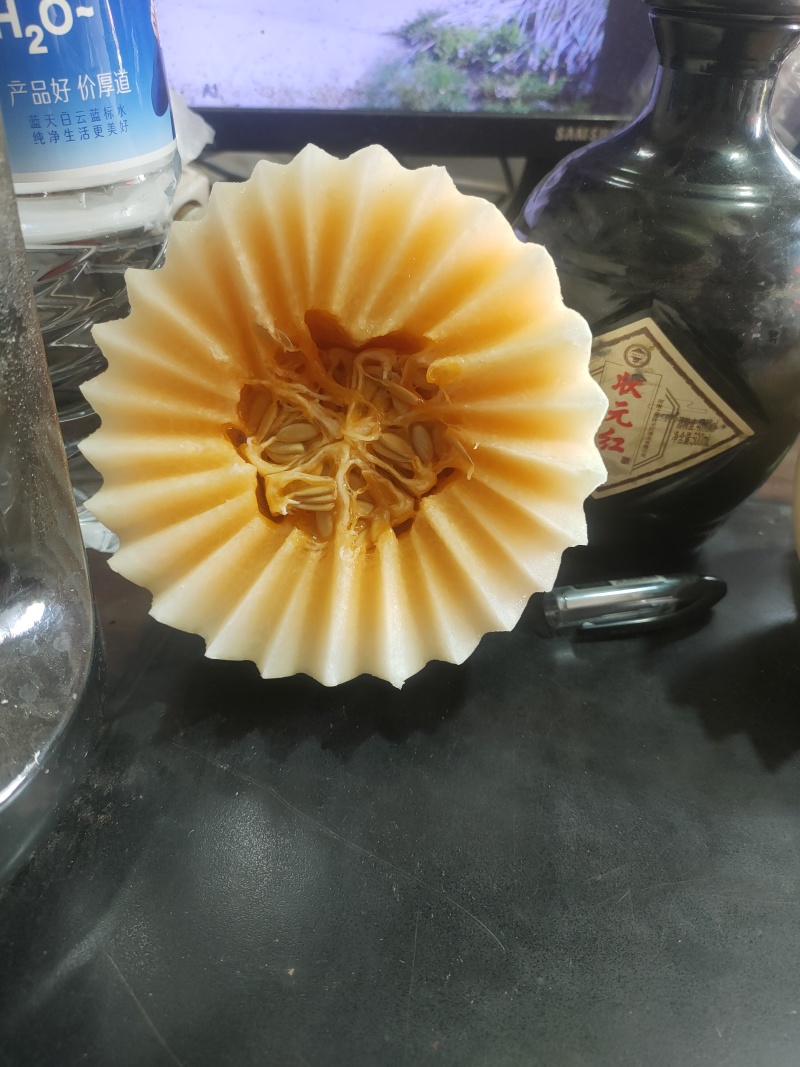 小白瓜白皮红肉，天鹅蛋甜瓜软糯香甜，龚垒代发货，电商货