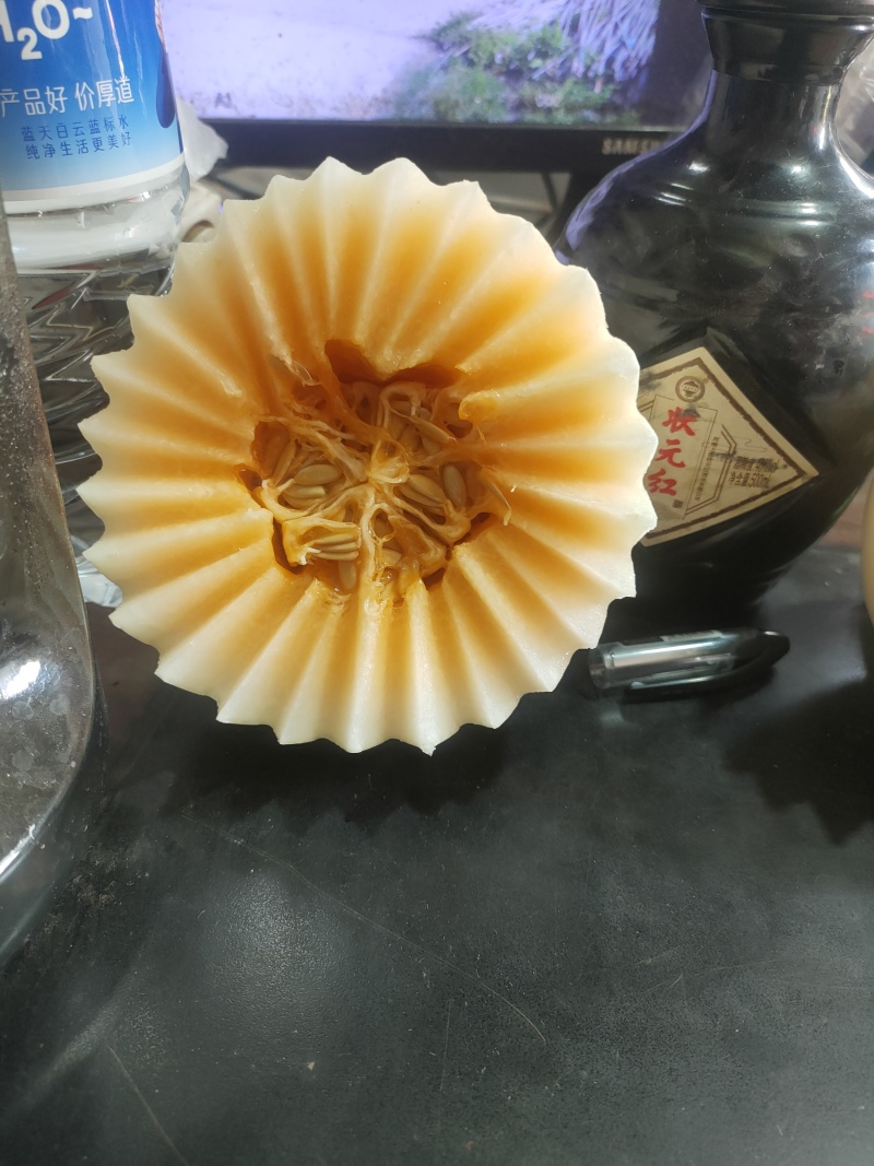 小白瓜白皮红肉，天鹅蛋甜瓜软糯香甜，龚垒代发货，电商货