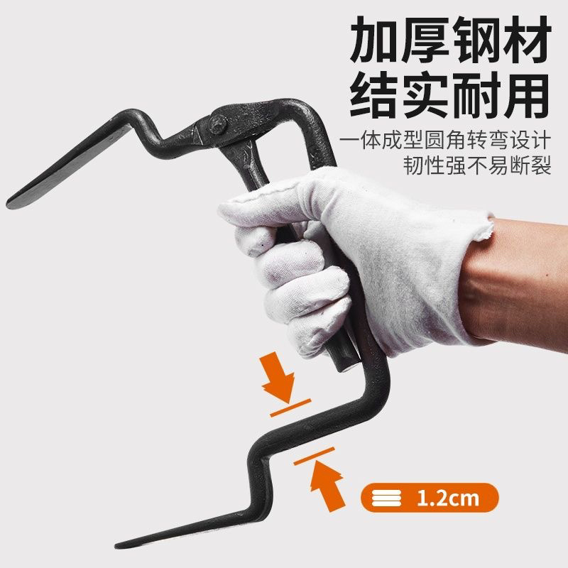 上海砖夹子搬砖钳可调加粗红砖夹工具多功能砖头提砖神器
