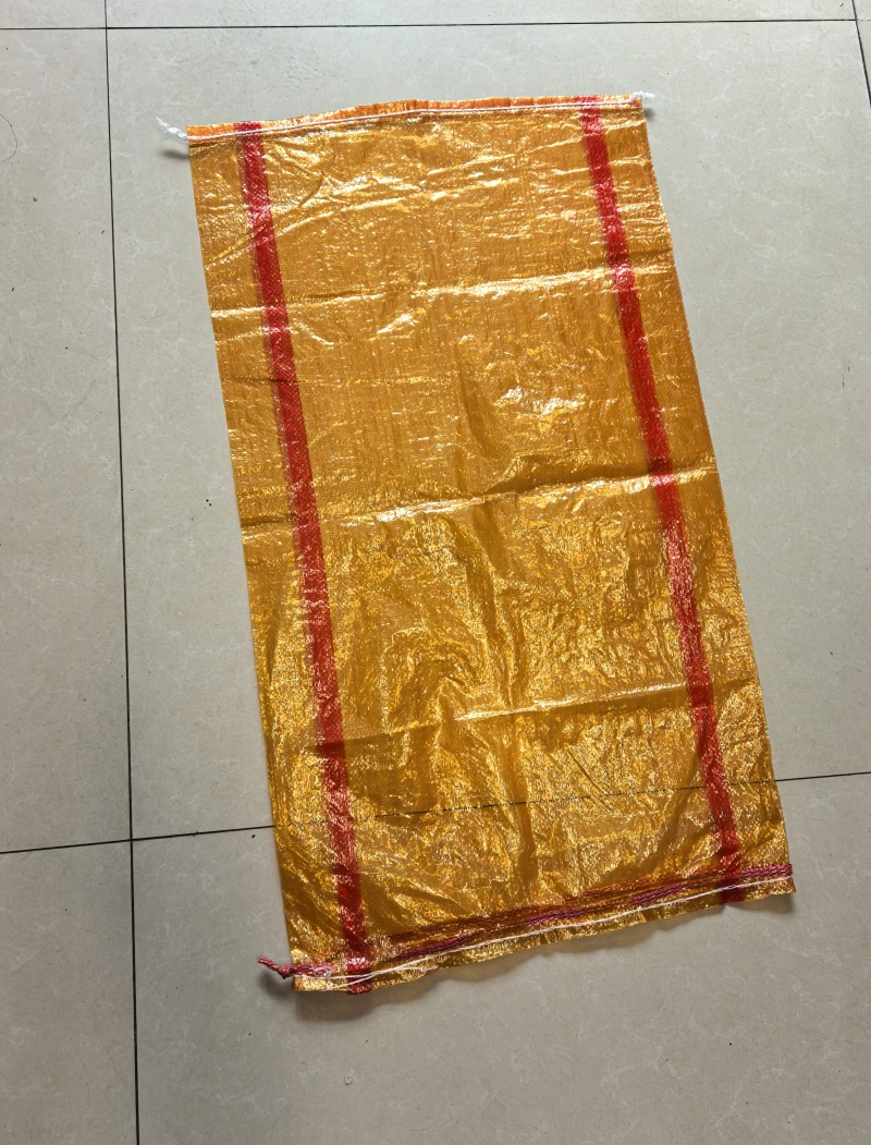 橘黄穿绳土豆编织袋厂家直发量大从优欢迎来电咨询合作