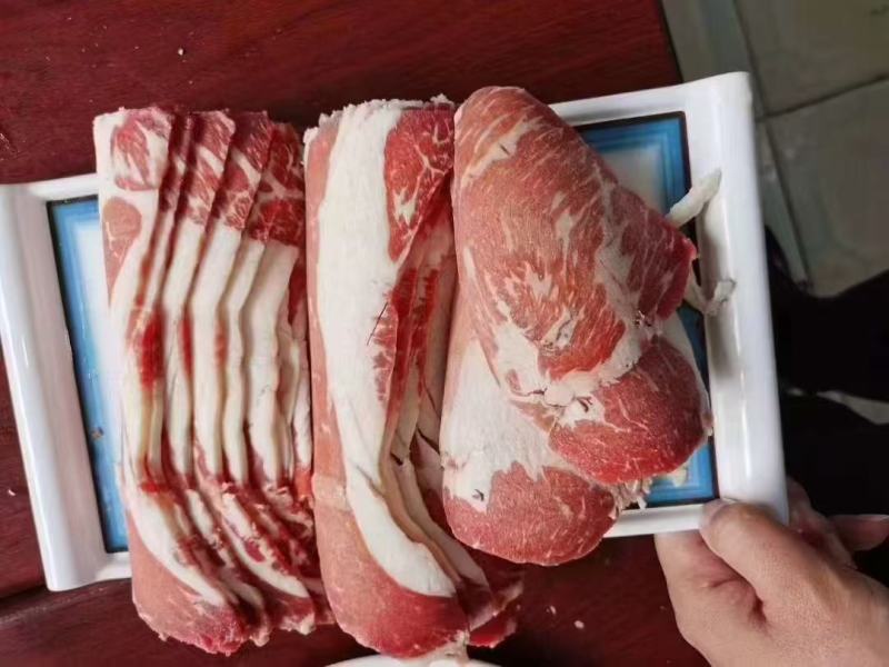 胸口肥牛，胶原肥牛，精品谷饲纯干原切，涮烤煎必备热销产品