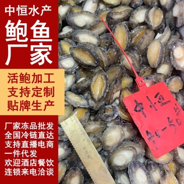 鲍鱼肉40-50头新鲜速冻商用海鲜水产品货源厂家一手批发