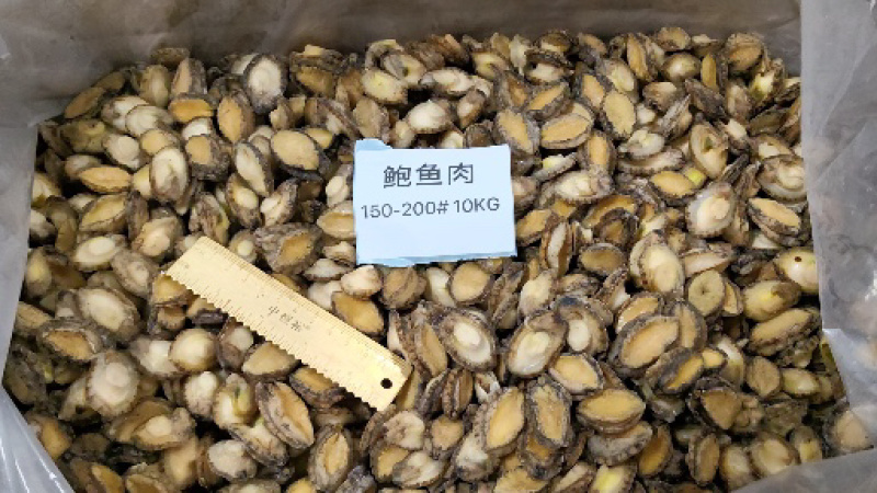 鲍鱼肉小鲍鱼150-200头纯肉餐饮电商海产冻品批发