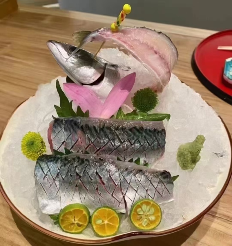 鲐鲅鱼片鲭鱼柳青占鱼对开，韩餐日料店烧烤店专用佳品！