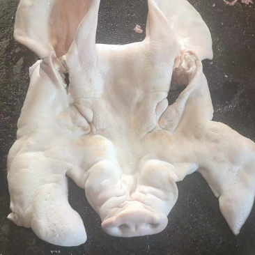 猪头皮质量保证自产自销，量大从优可视频看货欢迎咨询