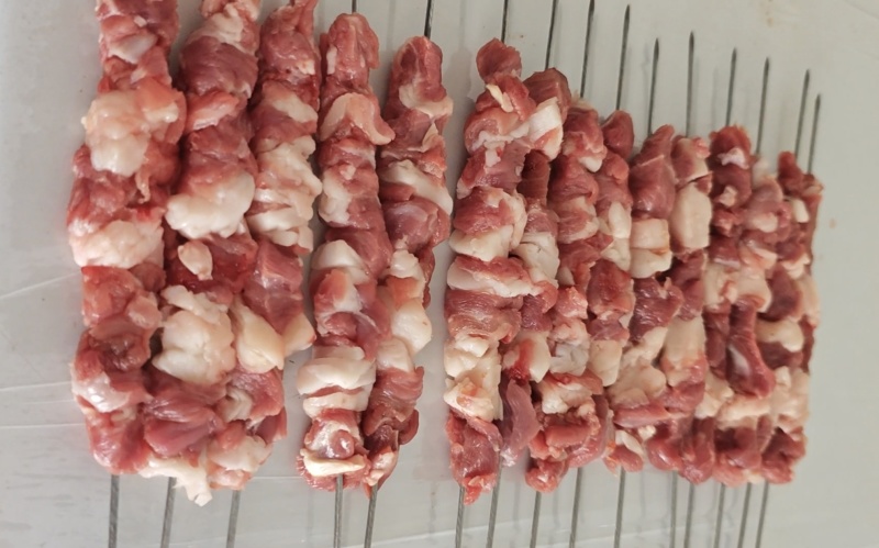 鲜羊肉串正宗内蒙古量大优惠质量保证欢迎咨询