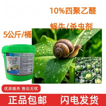 净斩10%四聚乙醛甘蓝蜗牛农药杀虫剂5千克正品