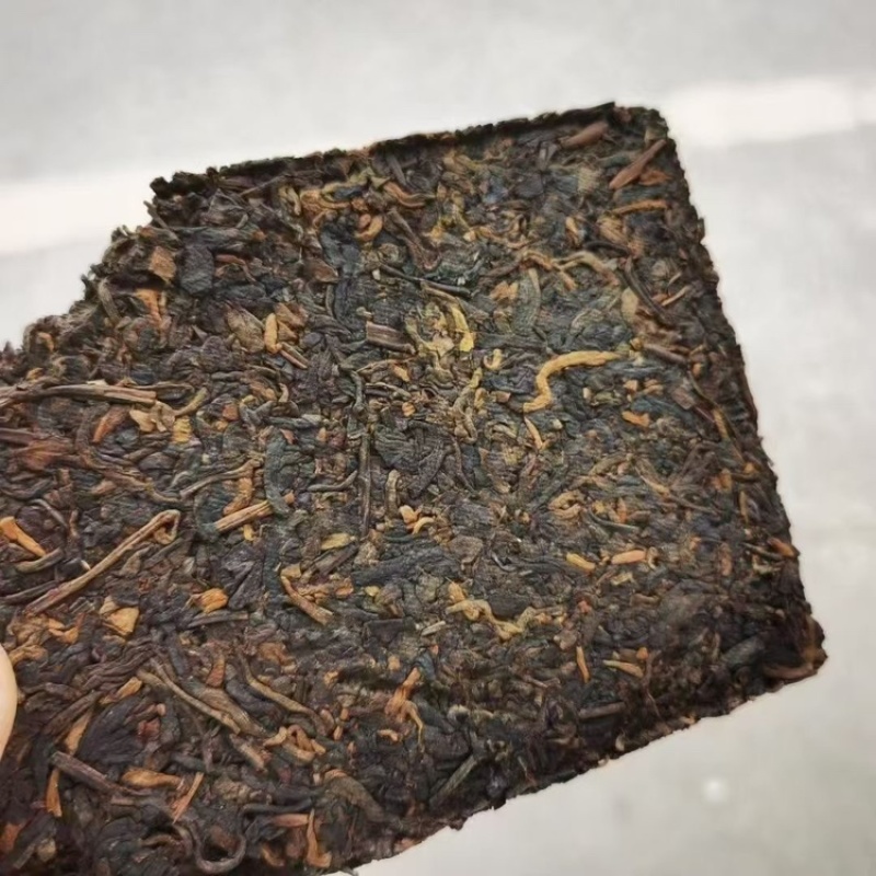 孤品捡漏98年7581**熟砖细料陈香醇厚饱满