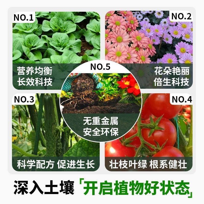 矿源黄腐酸钾复合肥15-15-15果蔬通用型