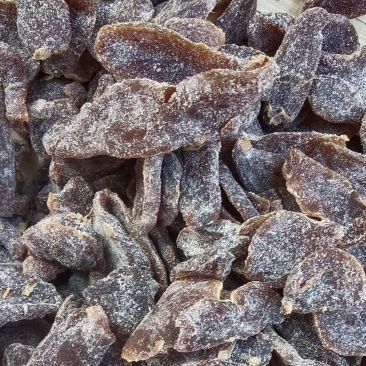 陈皮黑糖姜展会地摊陈皮黑糖姜新兴零食黑糖姜片即食