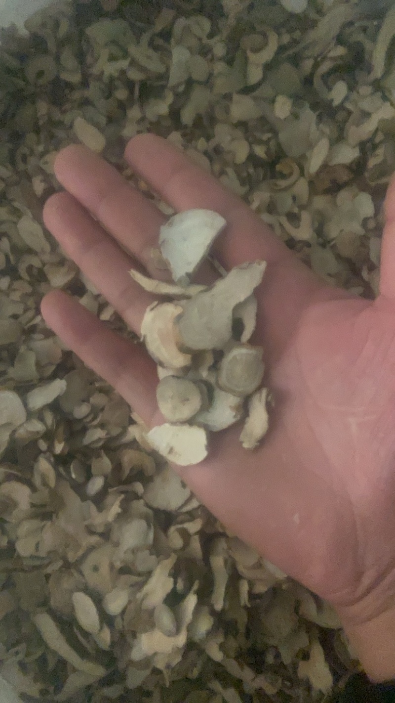 中药材白芍片狗头片小刀口无硫精品白芍片