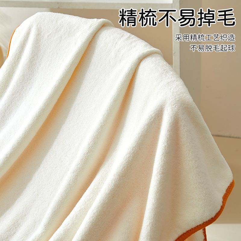 婴幼儿浴巾专用大毛巾比纯棉纱布全棉速干柔软家用裹巾洗澡儿