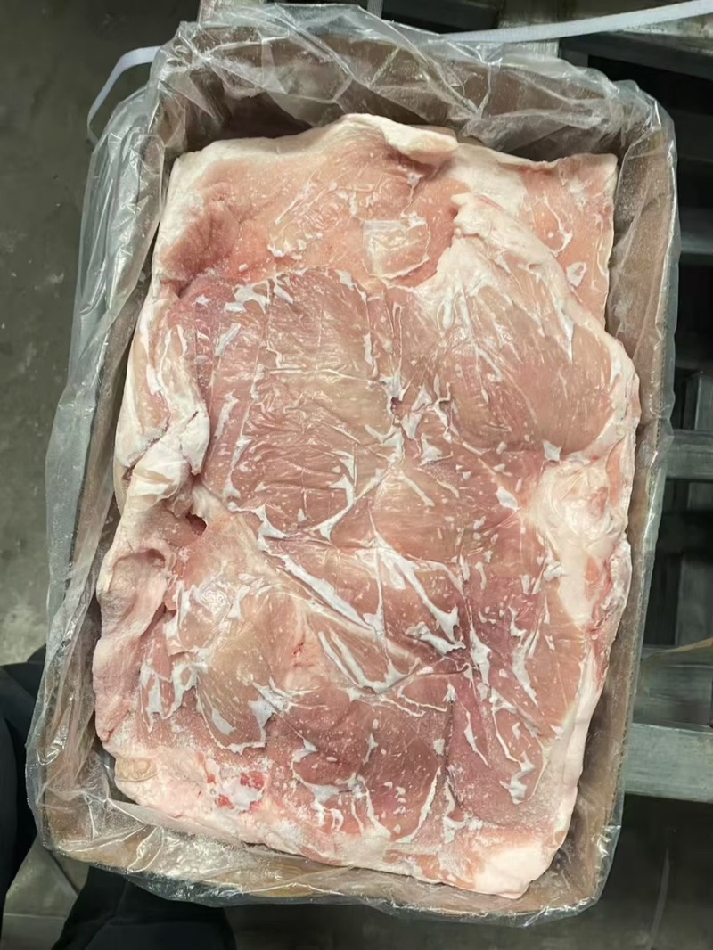 肥猪去皮前上肉