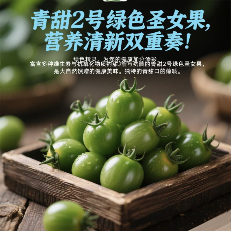 青甜二号小番茄绿色小番茄甜度高寿光产地直发量大