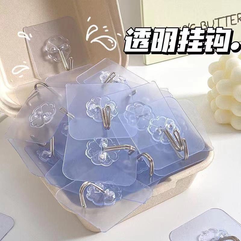 厨房卫生间强力挂钩墙上用超强称重门后免打孔粘钩厨房置物架