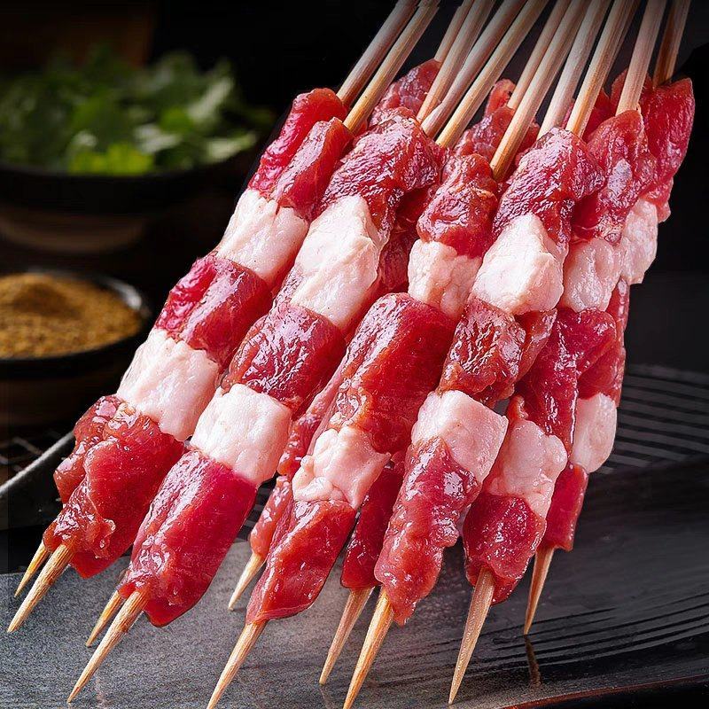 牛肉串腌制货源充足量大优惠质量保证欢迎咨询