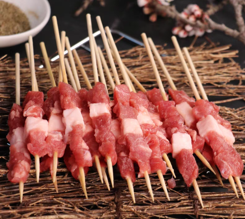 羊肉串腌制加工厂电商商超量大从优欢迎咨询