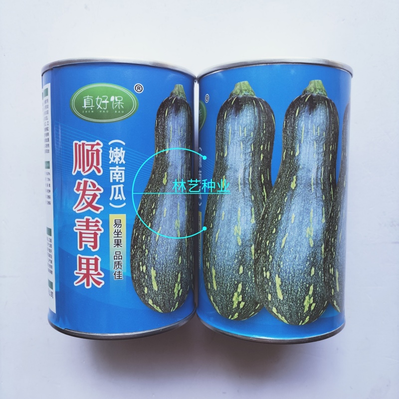 顺发青果南瓜种子嫩瓜墨绿发亮有花斑杂交蜜本南瓜种籽老瓜味