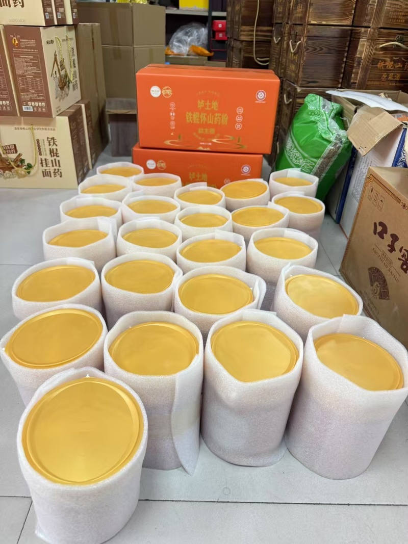 垆土地铁棍山药粉直接冲服，作代餐