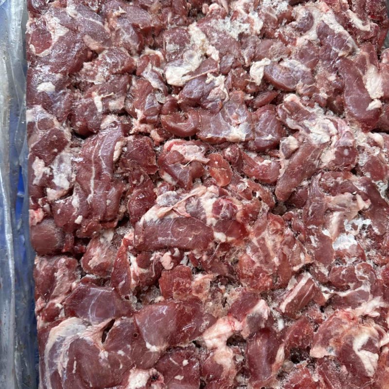 羊脖肉精修去油大块羊脖肉穿串食材