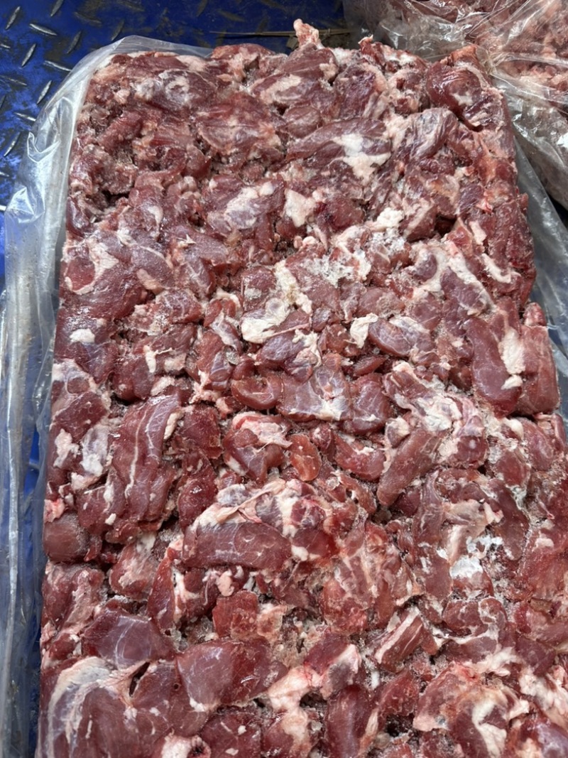 羊脖肉精修去油大块羊脖肉穿串食材