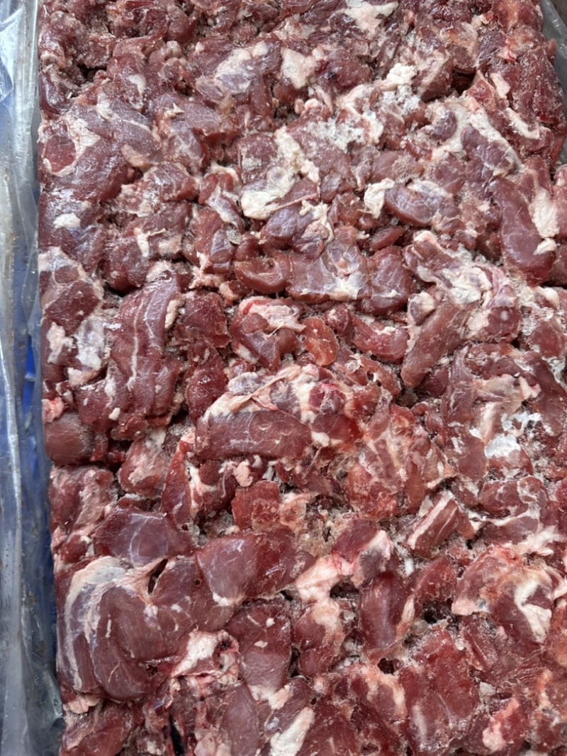 羊脖肉精修去油大块羊脖肉穿串食材