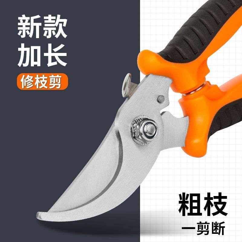 超强园艺剪刀修枝剪省力修剪树枝果树竹签园林花卉专用花艺剪