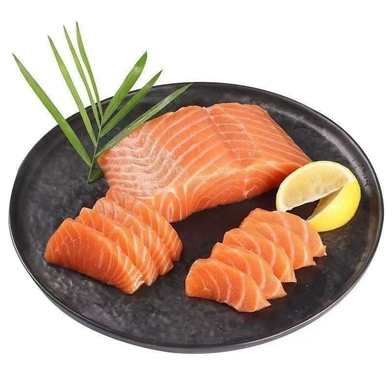 正宗冰鲜进口挪威三文鱼商用批发日料刺身即食生鱼片