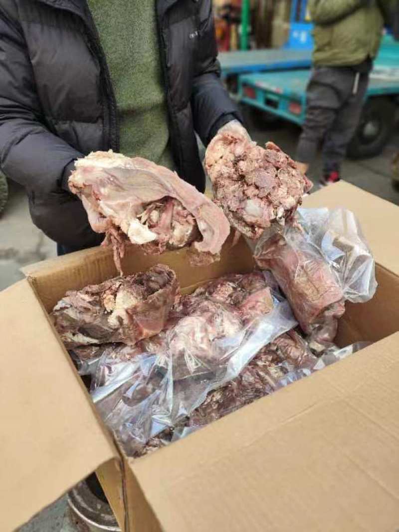 【熟牛头肉】全熟去皮牛头肉产地直发量大从优可视频看货