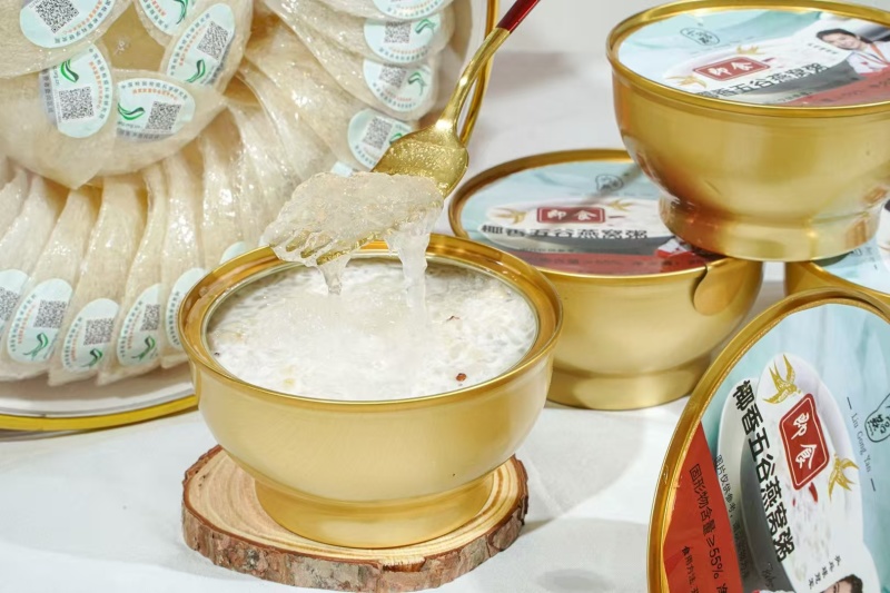 椰香五谷燕窝粥营养早餐粥速食粥252gx6碗箱健康即食粥