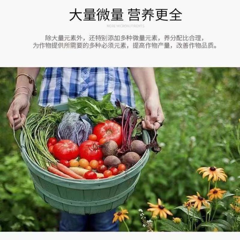 大元素水溶肥营养均衡膨果上色增产增收冲施滴灌喷雾