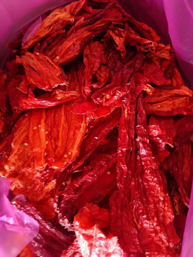 湖南干韩椒片大量有货微辣特香品质优可视频看货
