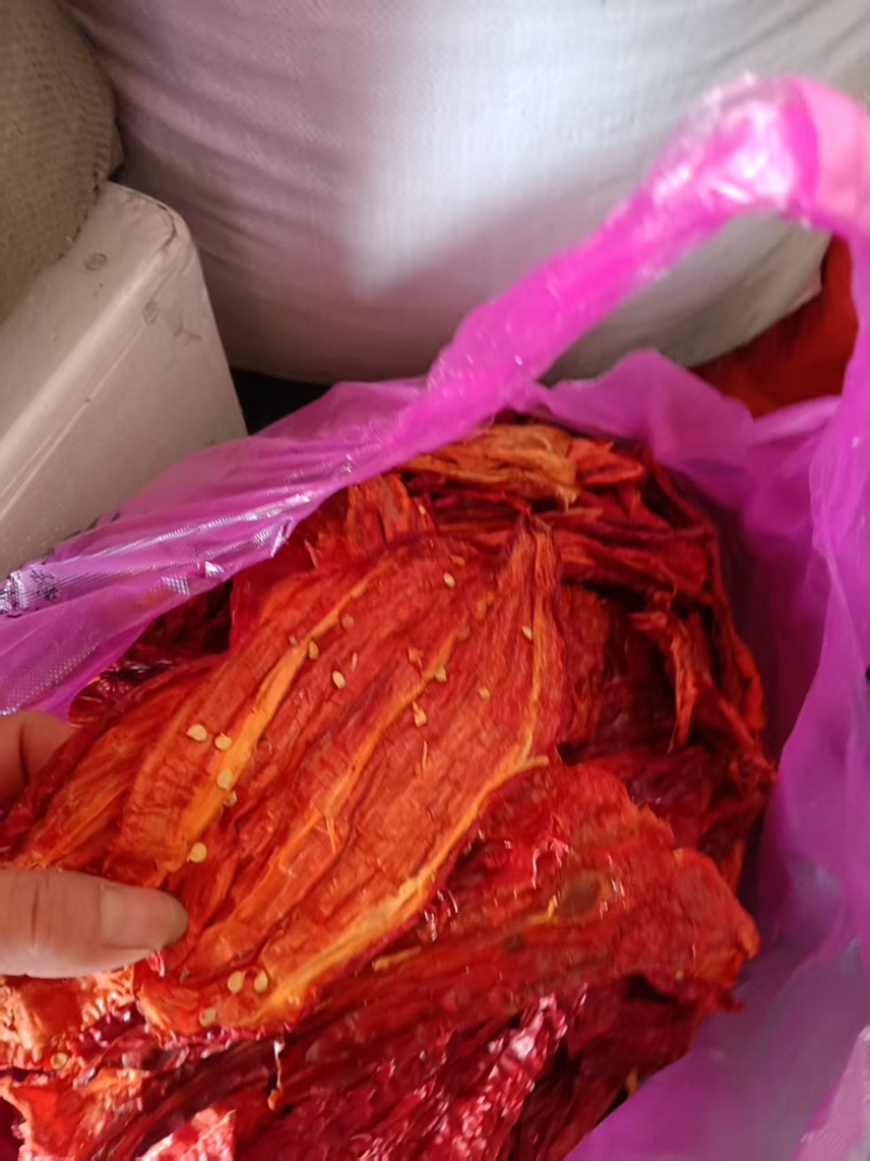 湖南干韩椒片大量有货微辣特香品质优可视频看货