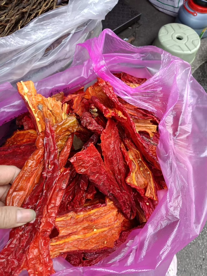 湖南干韩椒片大量有货微辣特香品质优可视频看货