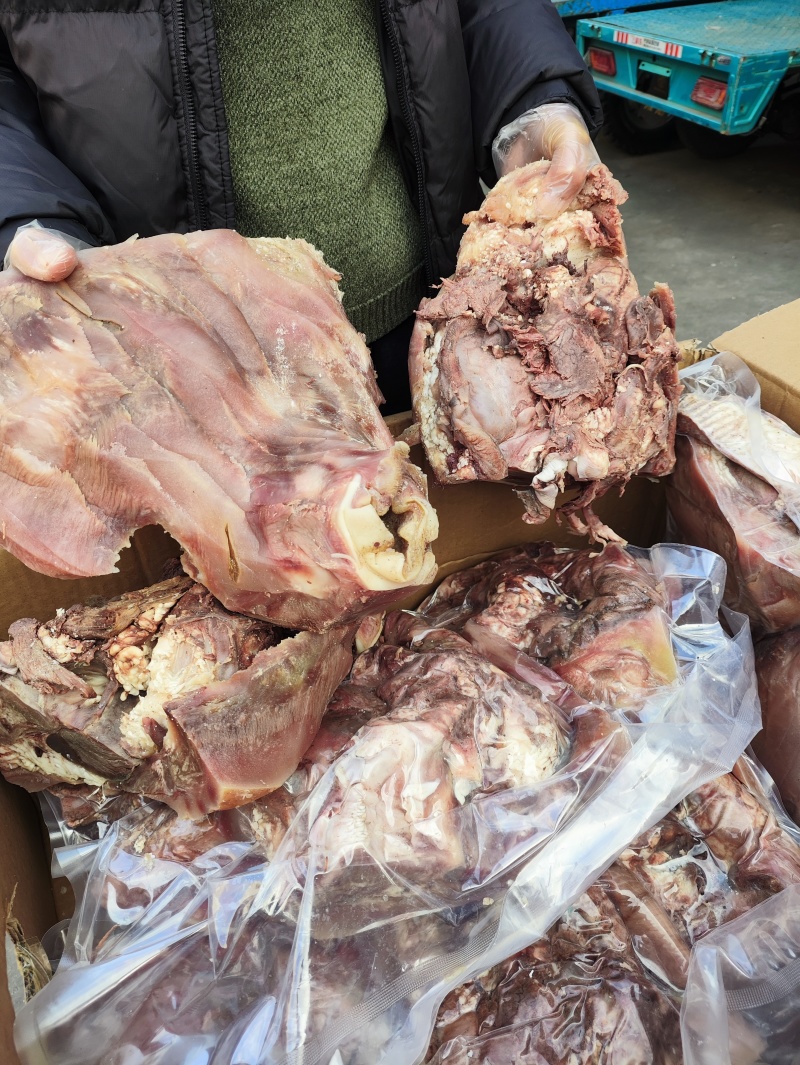 【熟牛头肉】全熟去皮牛头肉产地直发量大从优可视频看货