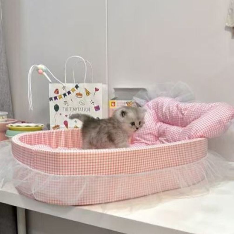 猫窝四季通用狗窝不粘毛小型宠物小型犬可清洗泰迪比熊轻便软
