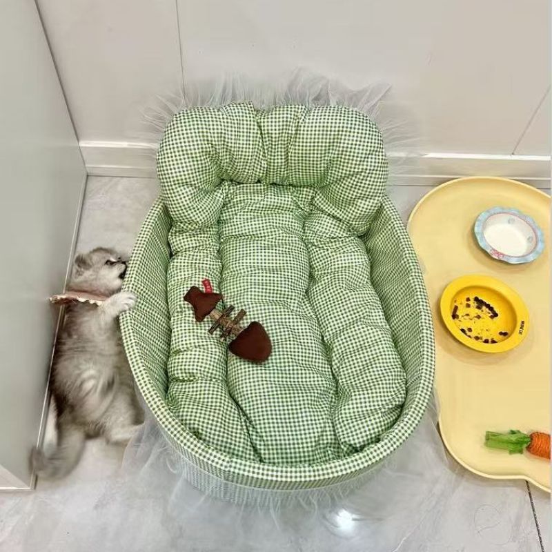 猫窝四季通用狗窝不粘毛小型宠物小型犬可清洗泰迪比熊轻便软