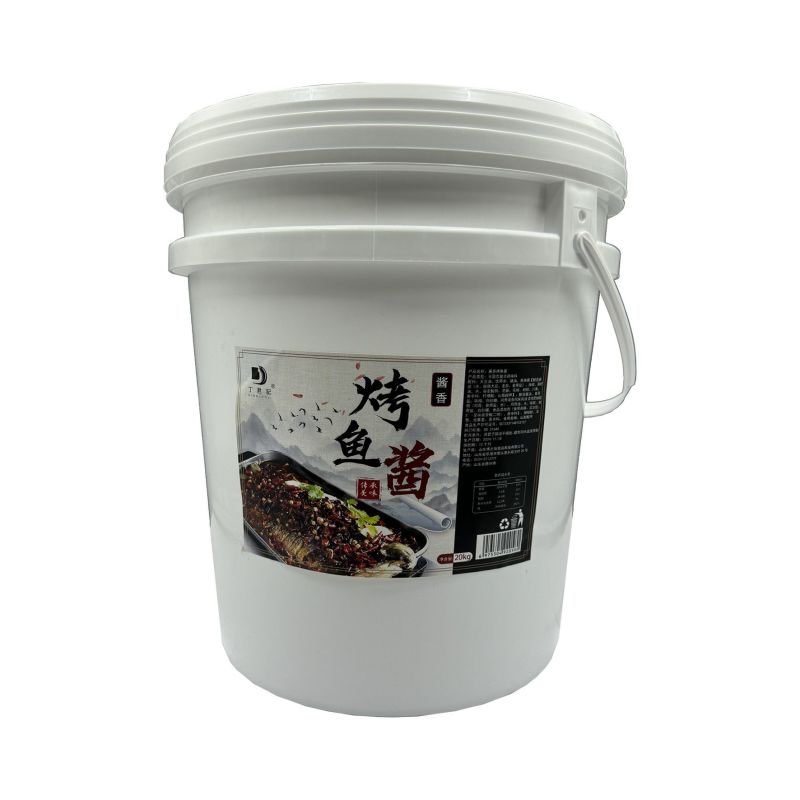 餐饮商用20kg桶装烤鱼酱料香辣麻辣青花椒烤鱼纸包鱼酱料