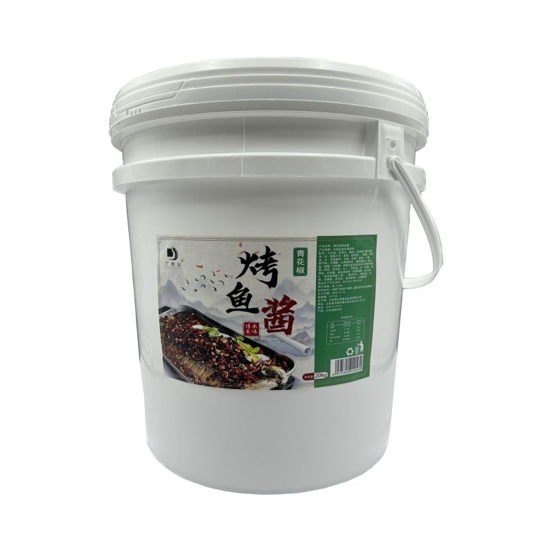 餐饮商用20kg桶装烤鱼酱料香辣麻辣青花椒烤鱼纸包鱼酱料