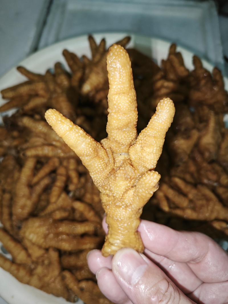 无骨凤爪，虎皮凤爪，黄皮鸭爪