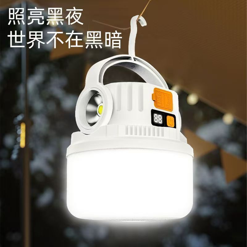 太阳能露营充电户外超长续航帐篷家用应急灯野营充电式照明灯
