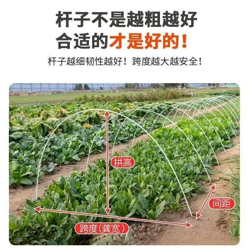 玻璃纤维杆拱棚支架，产地直发，品质保证诚信经营服务周到