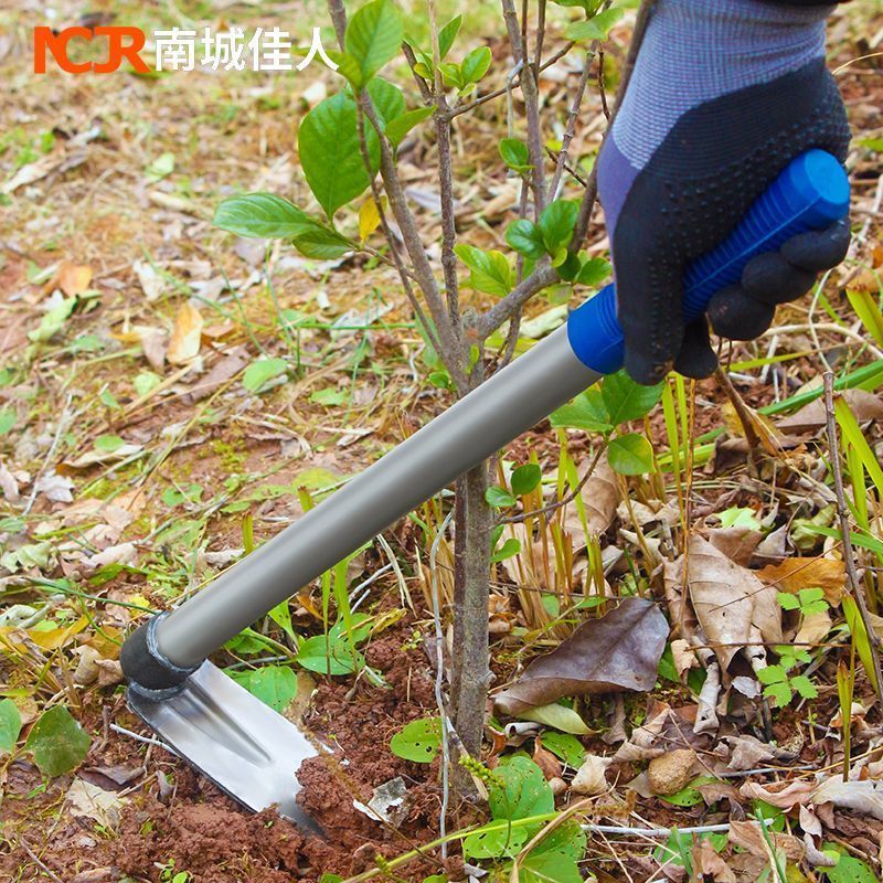 多功能种菜种花家用锄草小锄头不锈钢挖土除草工具园艺户外小花锄