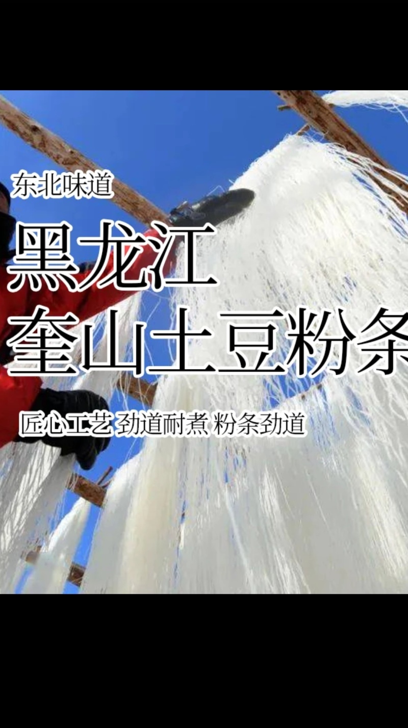 纯正黑龙江林口县奎山粉条厂家批发，保资保量，欢迎合作