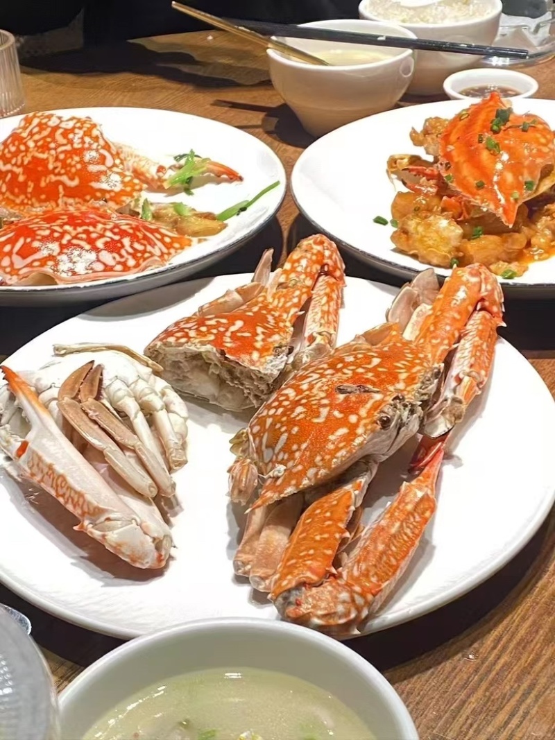 兰花蟹公母都有货母的带膏公的满肉规格齐全海螃蟹梭子蟹海洋