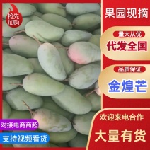 广西百色芒果金煌芒细皮嫩肉一级货产地直发