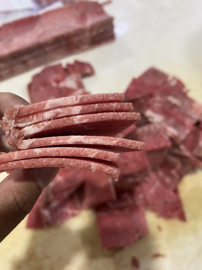 黑椒牛肉片口感紧实味道鲜美电商餐饮**