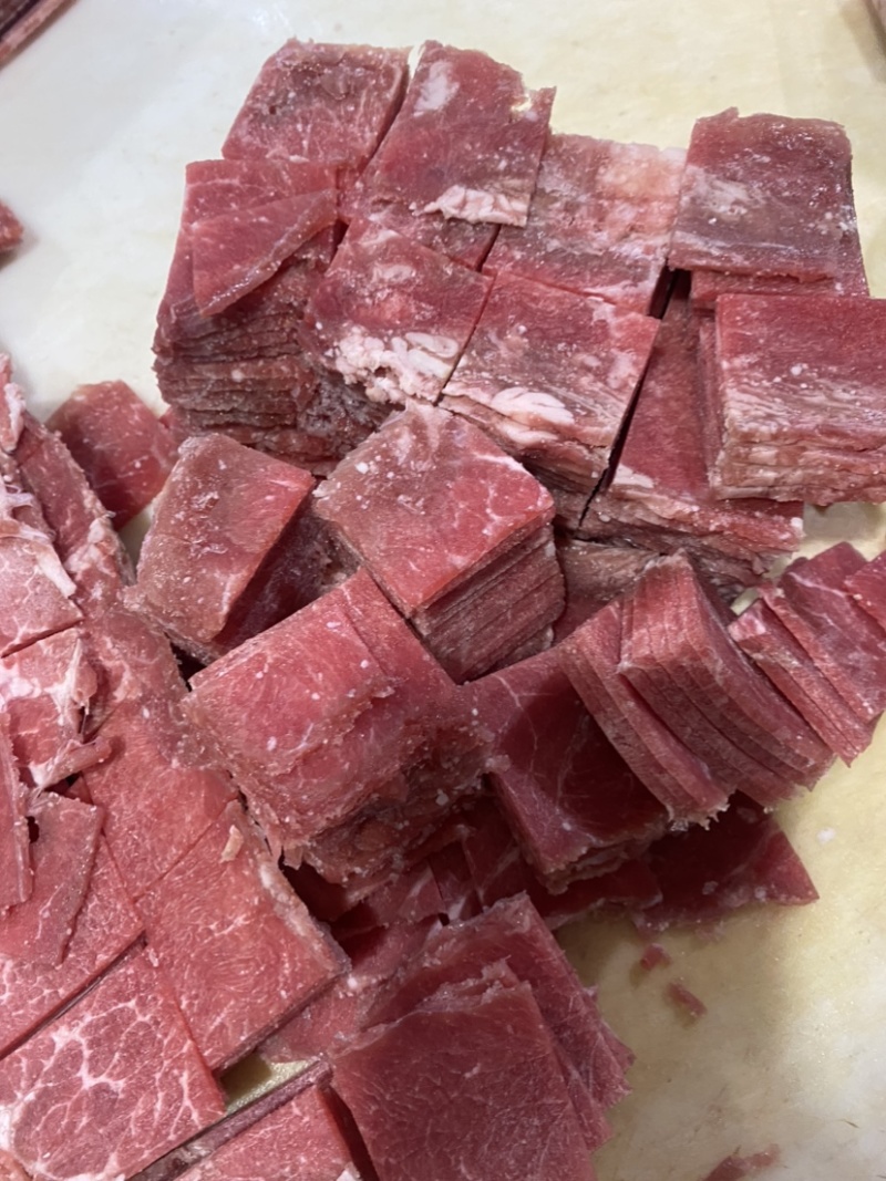 黑椒牛肉片口感紧实味道鲜美电商餐饮**