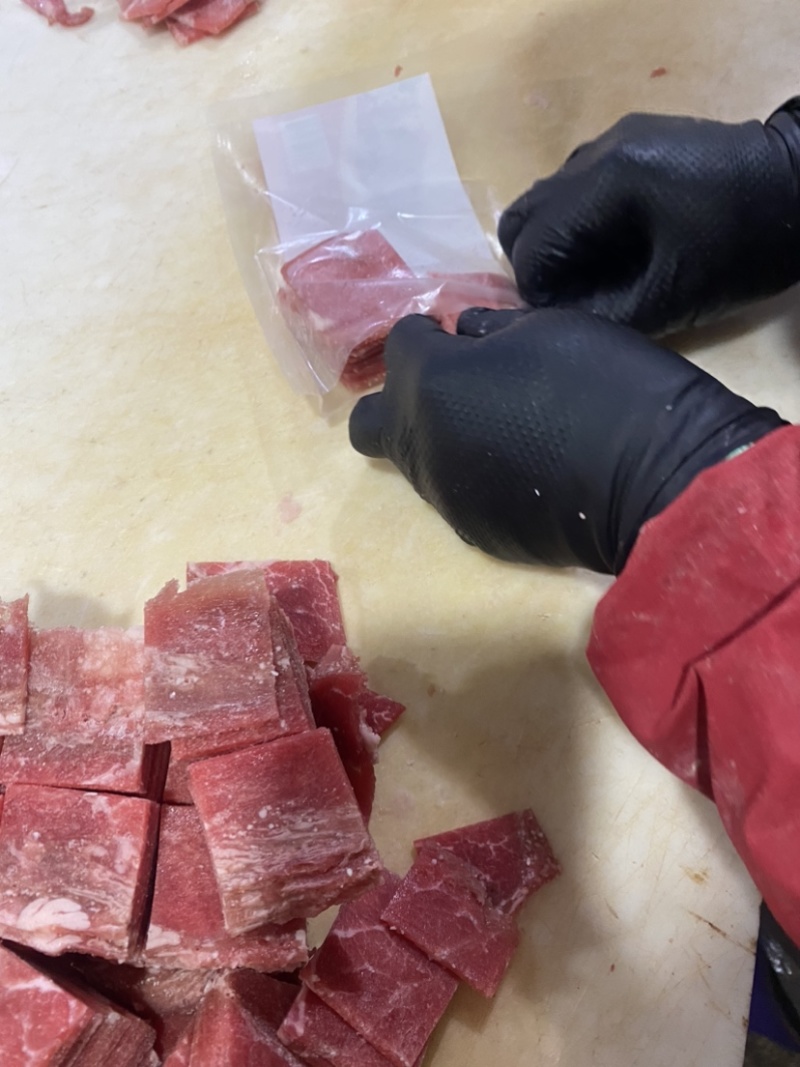 黑椒牛肉片口感紧实味道鲜美电商餐饮**